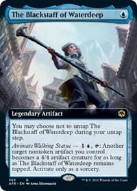 The Blackstaff of Waterdeep (Extended Art) - Adventures in the Forgotten Realms - Magic: The Gathering card