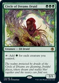 Circle of Dreams Druid - Adventures in the Forgotten Realms - Magic: The Gathering card