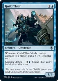 Guild Thief - Adventures in the Forgotten Realms - Magic: The Gathering card