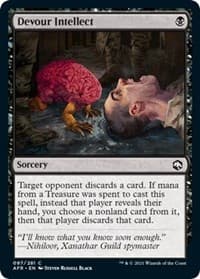 Devour Intellect - Adventures in the Forgotten Realms - Magic: The Gathering card