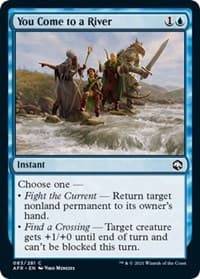 You Come to a River - Adventures in the Forgotten Realms - Magic: The Gathering card