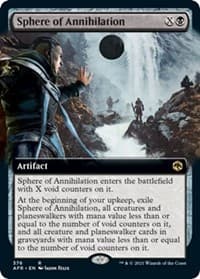 Sphere of Annihilation (Extended Art) - Adventures in the Forgotten Realms - Magic: The Gathering card