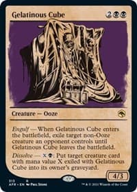 Gelatinous Cube (Showcase) - Adventures in the Forgotten Realms - Magic: The Gathering card