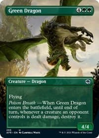 Green Dragon (Borderless) - Adventures in the Forgotten Realms - Magic: The Gathering card