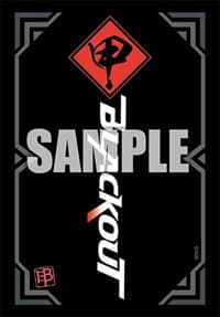 Bushiroad Sleeve Collection Mini Vol.516: Cardfight!! Vanguard - Team Blackout Black Ver (70-Pack) - Bushiroad Card Sleeves - Card Sleeves card