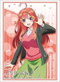 Bushiroad Sleeve Collection HG Vol.2908: The Quintessential Quintuplets SS - Itsuki Nakano (75-Pack) - Bushiroad Card Sleeves - Card Sleeves card