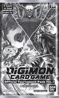 Official Tournament Pack Vol.1 - Digimon Promotion Cards - Digimon Card Game card