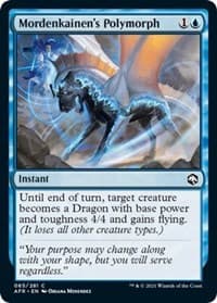 Mordenkainen's Polymorph - Adventures in the Forgotten Realms - Magic: The Gathering card