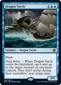 Dragon Turtle - Adventures in the Forgotten Realms - Magic: The Gathering card
