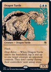 Dragon Turtle (Showcase) - Adventures in the Forgotten Realms - Magic: The Gathering card