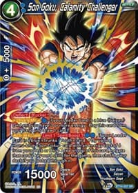 Son Goku, Calamity Challenger - Cross Spirits - Dragon Ball Super: Masters card