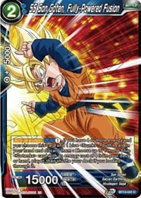 SS Son Goten, Fully-Powered Fusion - Cross Spirits - Dragon Ball Super: Masters card