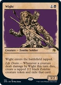 Wight (Showcase) - Adventures in the Forgotten Realms - Magic: The Gathering card