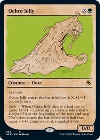Ochre Jelly (Showcase) - Adventures in the Forgotten Realms - Magic: The Gathering card