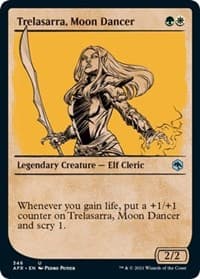 Trelasarra, Moon Dancer (Showcase) - Adventures in the Forgotten Realms - Magic: The Gathering card