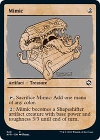 Mimic (Showcase) - Adventures in the Forgotten Realms - Magic: The Gathering card