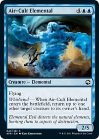 Air-Cult Elemental - Adventures in the Forgotten Realms - Magic: The Gathering card