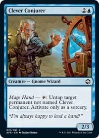 Clever Conjurer - Adventures in the Forgotten Realms - Magic: The Gathering card