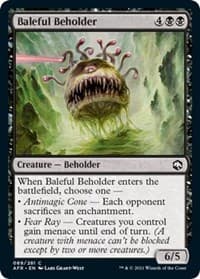 Baleful Beholder - Adventures in the Forgotten Realms - Magic: The Gathering card