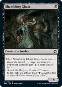 Shambling Ghast - Adventures in the Forgotten Realms - Magic: The Gathering card