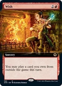 Wish (Extended Art) - Adventures in the Forgotten Realms - Magic: The Gathering card