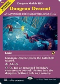 Dungeon Descent (Dungeon Module) - Adventures in the Forgotten Realms - Magic: The Gathering card