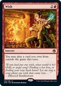 Wish - Adventures in the Forgotten Realms - Magic: The Gathering card