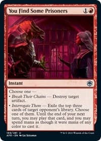 You Find Some Prisoners - Adventures in the Forgotten Realms - Magic: The Gathering card