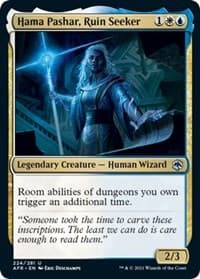 Hama Pashar, Ruin Seeker - Adventures in the Forgotten Realms - Magic: The Gathering card