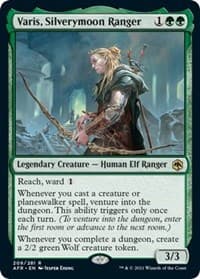 Varis, Silverymoon Ranger - Adventures in the Forgotten Realms - Magic: The Gathering card