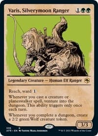Varis, Silverymoon Ranger (Showcase) - Adventures in the Forgotten Realms - Magic: The Gathering card