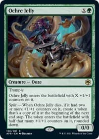 Ochre Jelly - Adventures in the Forgotten Realms - Magic: The Gathering card