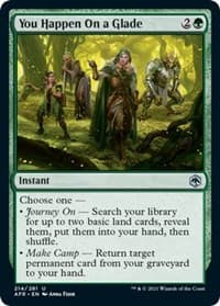 You Happen On a Glade - Adventures in the Forgotten Realms - Magic: The Gathering card