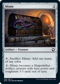 Mimic - Adventures in the Forgotten Realms - Magic: The Gathering card