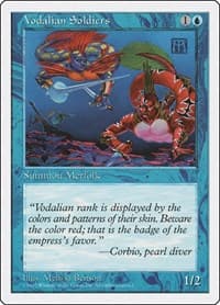 Vodalian Soldiers - Fifth Edition - Magic: The Gathering card