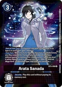 Arata Sanada (Box Topper) - Battle of Omni - Digimon Card Game card