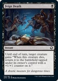 Feign Death - Adventures in the Forgotten Realms - Magic: The Gathering card