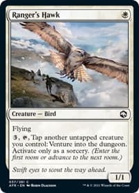 Ranger's Hawk - Adventures in the Forgotten Realms - Magic: The Gathering card