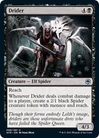 Drider - Adventures in the Forgotten Realms - Magic: The Gathering card