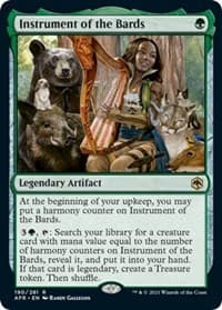 Instrument of the Bards - Adventures in the Forgotten Realms - Magic: The Gathering card