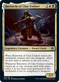 Barrowin of Clan Undurr - Adventures in the Forgotten Realms - Magic: The Gathering card