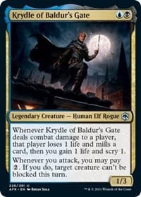 Krydle of Baldur's Gate - Adventures in the Forgotten Realms - Magic: The Gathering card