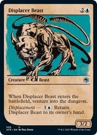 Displacer Beast (Showcase) - Adventures in the Forgotten Realms - Magic: The Gathering card