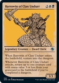 Barrowin of Clan Undurr (Showcase) - Adventures in the Forgotten Realms - Magic: The Gathering card