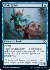 Pixie Guide - Adventures in the Forgotten Realms - Magic: The Gathering card