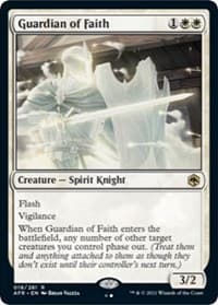 Guardian of Faith - Adventures in the Forgotten Realms - Magic: The Gathering card