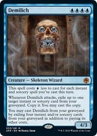 Demilich - Adventures in the Forgotten Realms - Magic: The Gathering card
