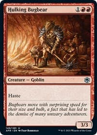 Hulking Bugbear - Adventures in the Forgotten Realms - Magic: The Gathering card