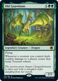 Old Gnawbone - Adventures in the Forgotten Realms - Magic: The Gathering card
