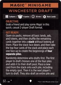 Magic Minigame: Winchester Draft - Strixhaven: School of Mages - Magic: The Gathering card